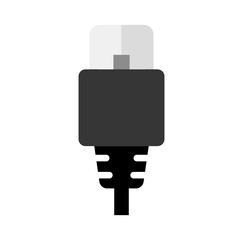 Lan cable  vector icon illustration