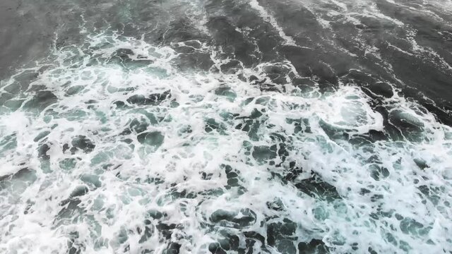 Drone View ove Beach and Ocean