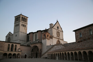 Fototapeta na wymiar The Basilica of Saint Francis of Assisi