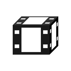 Illustration Vector Graphic of Box Film. Perfect to use for Cinema logo