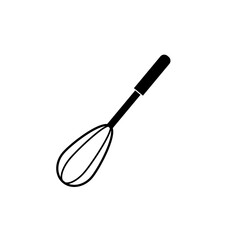 Balloon whisk for mixing and whisking flat 