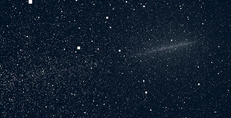 Stars around, interstellar, universe illustration