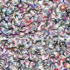 Creative art seamless pattern with different shapes and textures. Collage. textile, website, background, wallpaper.