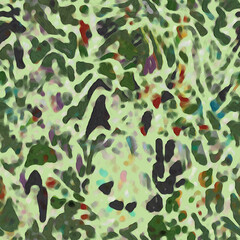 Creative art seamless pattern with different shapes and textures. Collage. textile, website, background, wallpaper.