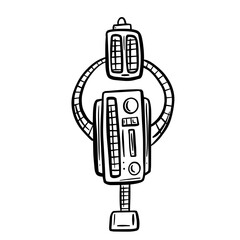 Cartoon Robot Illustration Image Funny Character