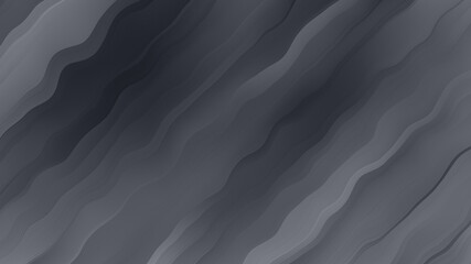 Obraz premium Dynamic wavy grayscale monochrome gradient pattern background for web design and business presentation