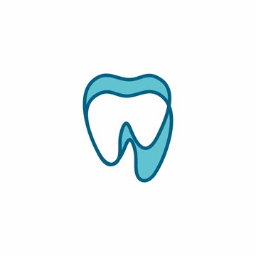 Dental Clinic Logo Tooth abstract design vector