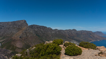 Panoramic view to Table Mountain