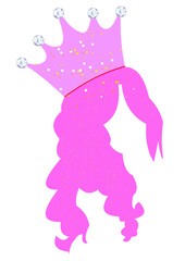 illustration of a princess