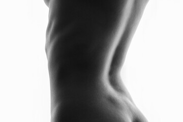 Naklejka premium The art of a body