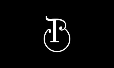 Luxury monogram letter B Business Logo