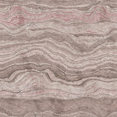 Cipollino marble, onion stone, natural coral texture. 3D-rendering