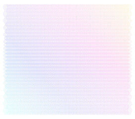 Soft rainbow color. Linear background. Design elements. Poligonal lines. Guilloche