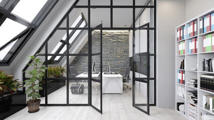 contemporary office