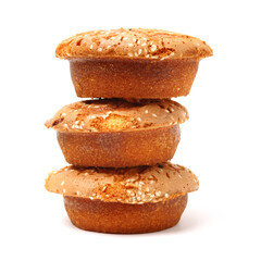 cake on a white background 