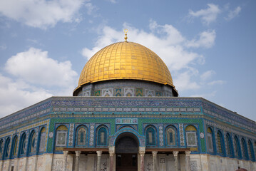 Fototapeta na wymiar Dome on the Rock, Jerusalem 