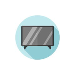 Vector flat design TV