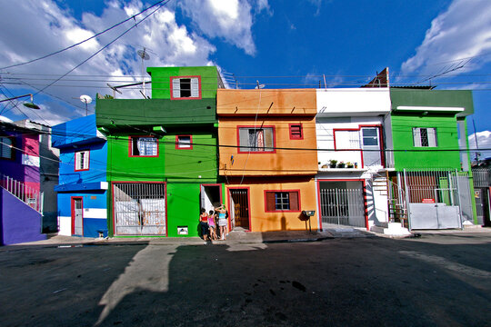 Reurbanização da favela de Heliópolis, São Paulo. Brasil