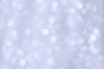 abstract blue Bokeh circles for Christmas background