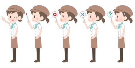 パティシエ　ポインター　サイン　セット