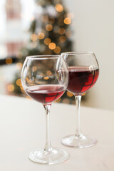 glass of wine