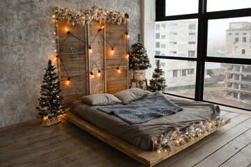 interior of a bedroom