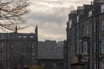 Fototapeta na wymiar View of Edinburgh, Scotland