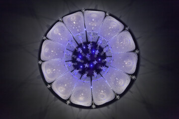 Included the chandelier on the ceiling