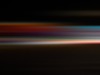 Atmospheric abstract colorful background, city lights at night blur.