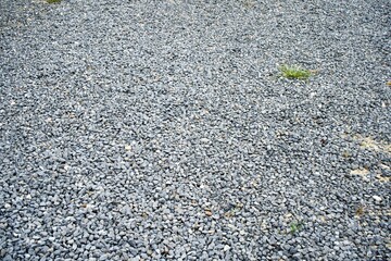 The surface of many small stones in Gifu.