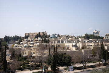 Fototapeta na wymiar Sites of Pilgrimage from the Holy Lands of Jerusalem