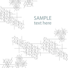 Fototapeta premium Lines Vector Background . Modern Geometrical Design Template .