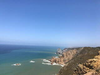 Fototapeta na wymiar view of Cabo Da Roca in Sintra, Portugal