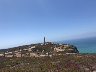 view of Cabo Da Roca in Sintra, Portugal
