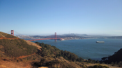 Fototapeta na wymiar Golden Gate at San Francisco