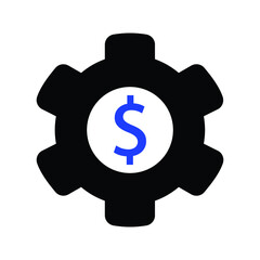 Money Management Vector Icon Illustration