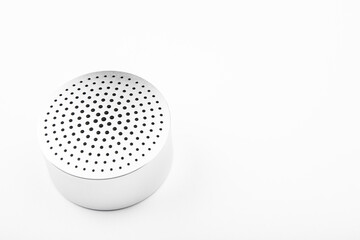 image of sound speaker white background 