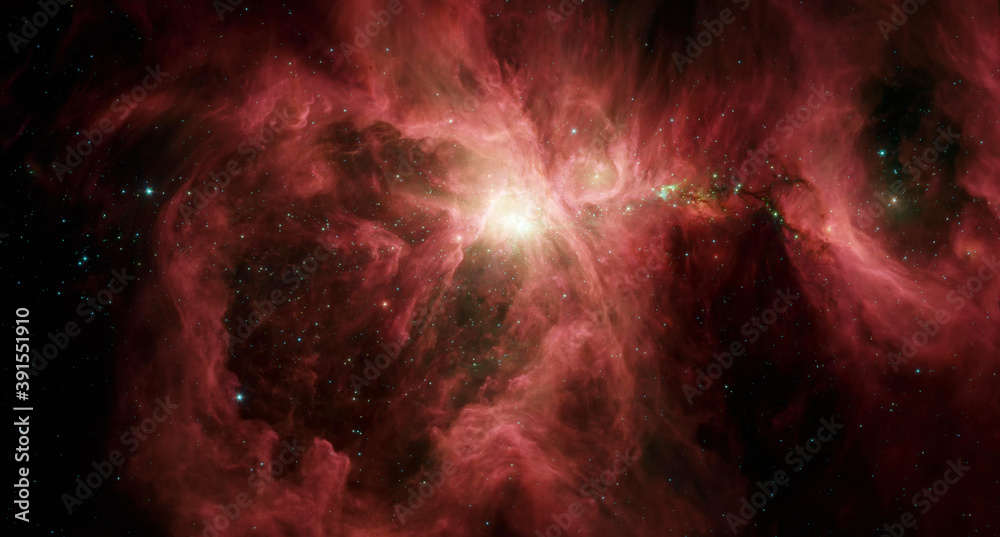 Canvas Prints galaxy sworn of orion. elements of this image furnished by nasa.