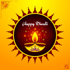 Happy Diwali festival, background, vector illustration, sale banner