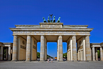Fototapeta premium Portao de Brandenburgo. Berlin. Alemanha. Europa