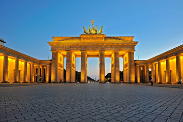 Portao de Brandenburgo. Berlin. Alemanha. Europa