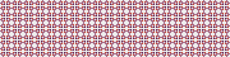 Abstract Cross Pattern Dots Logo generative computational art illustration