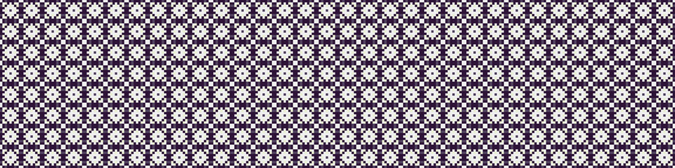 Abstract Cross Pattern Dots Logo generative computational art illustration