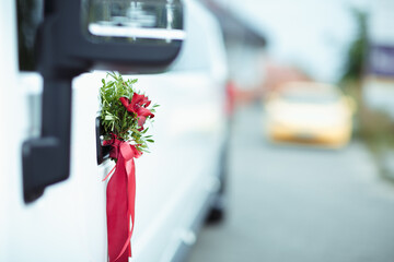 wedding car decoration
