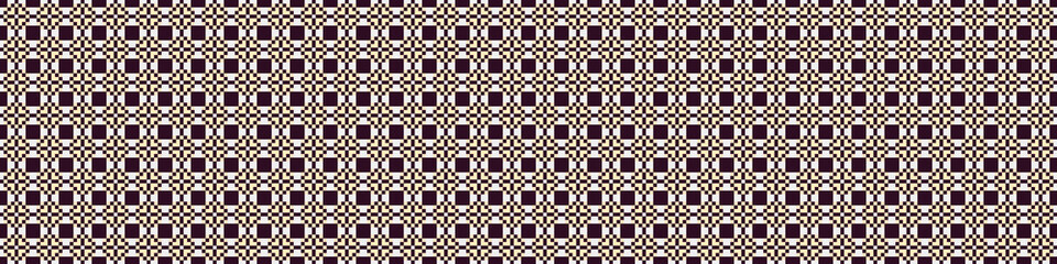 Abstract Cross Pattern Dots Logo generative computational art illustration