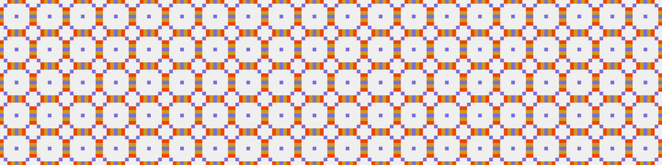 Abstract Cross Pattern Dots Logo generative computational art illustration