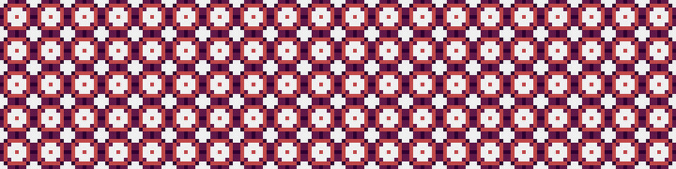 Abstract Cross Pattern Dots Logo generative computational art illustration