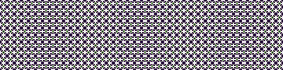 Abstract Cross Pattern Dots Logo generative computational art illustration