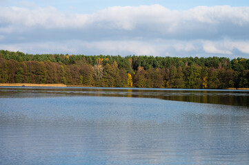 lake in autumn