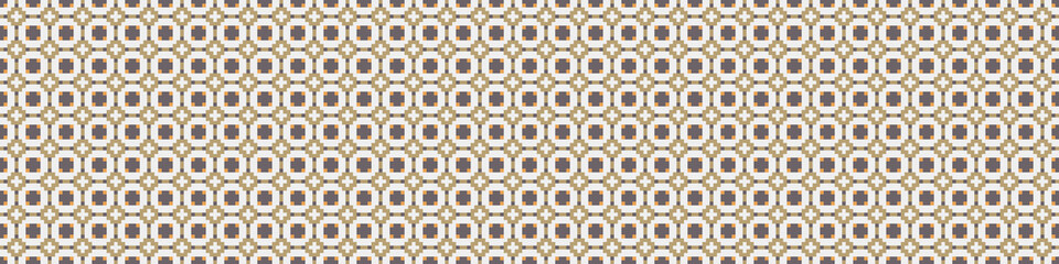 Fototapeta premium Abstract Cross Pattern Dots Logo generative computational art illustration